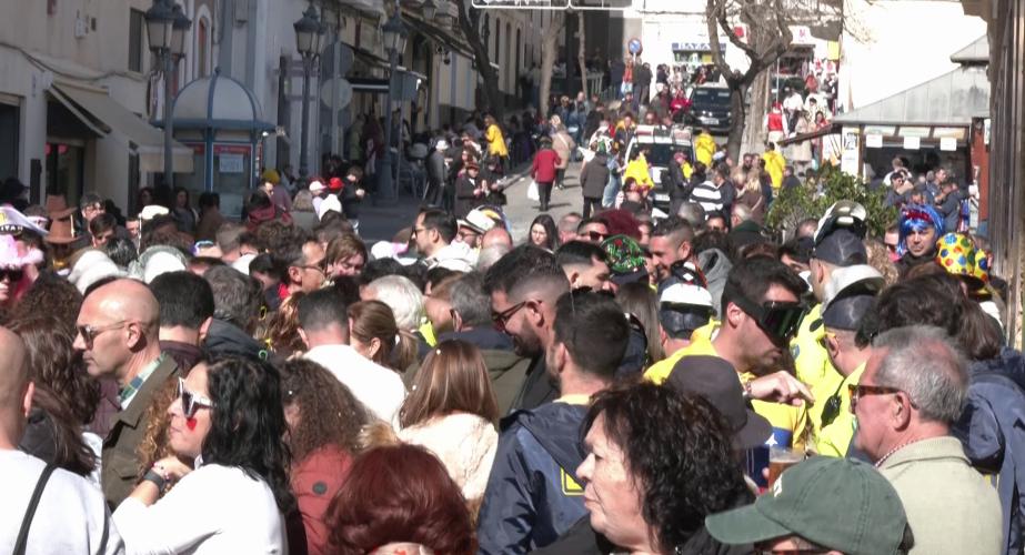 Concentración en una de las jornadas en la capital gaditana