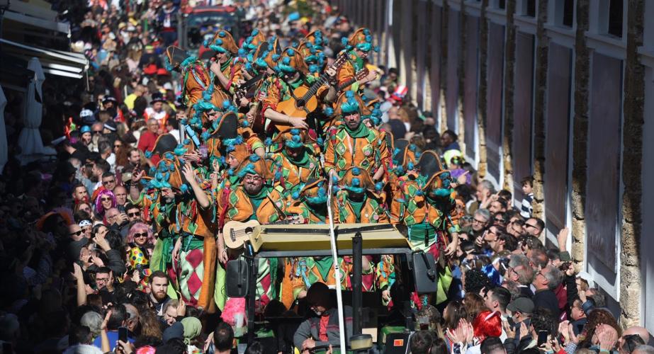 Imágenes del Carrusel de Coros del Carnaval de Cádiz 2026.