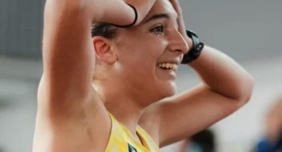  Irene Reina celebra su triunfo en la cita nacional 