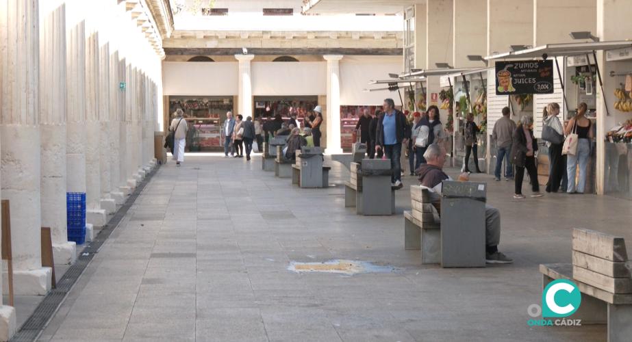 Interior del Mercado Central de Abastos.
