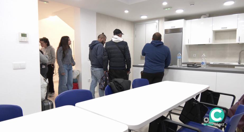 Imagen de este miercoles interior del centro renovado