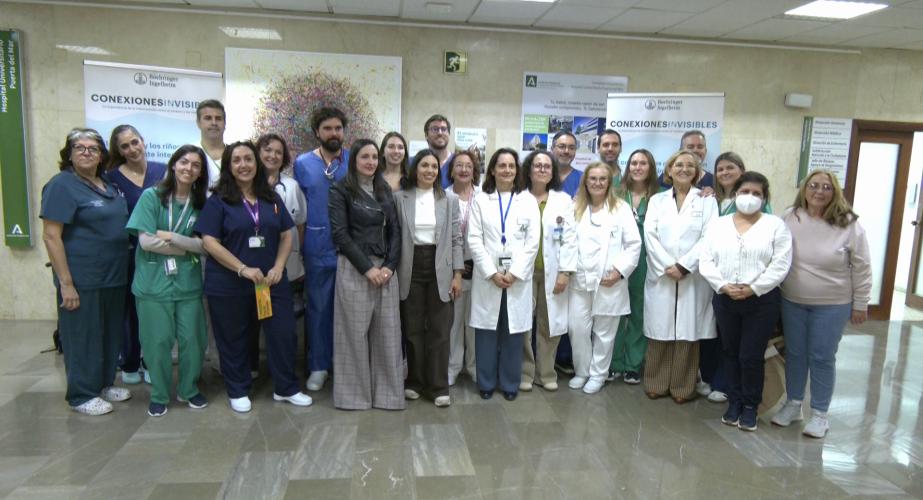 Todos los participantes y voluntarios para la cita en el centro hospitalario