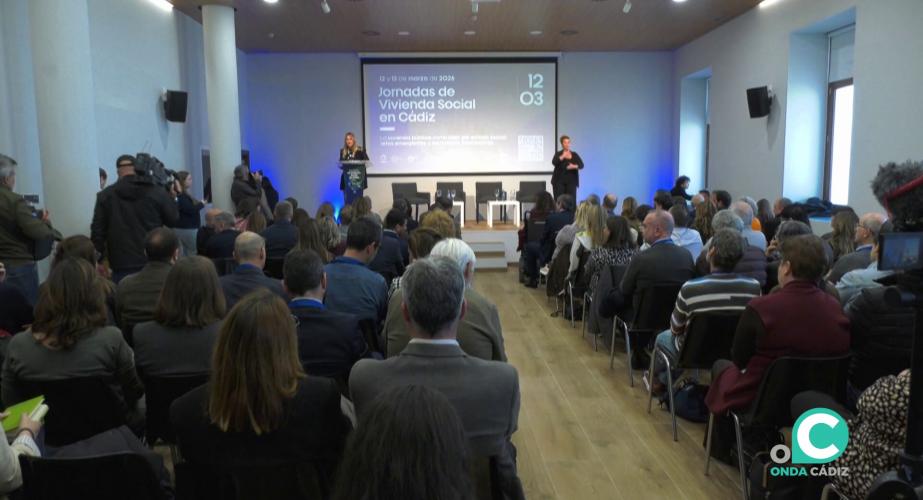 Un momento de la presentación de una de las intervenciones durante de este jueves