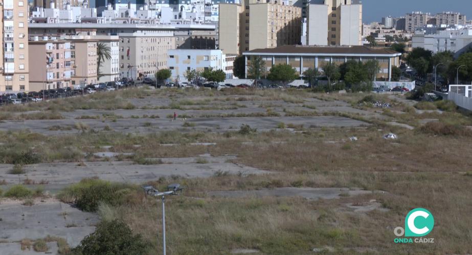 Terrenos de la antigua CASA donde está proyectado el nuevo equipamento