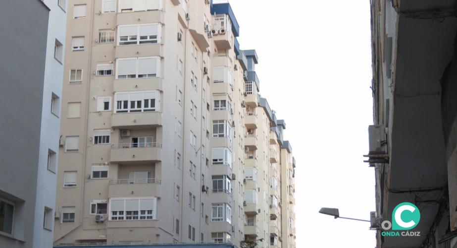 Edificio residencial en la capital gaditana