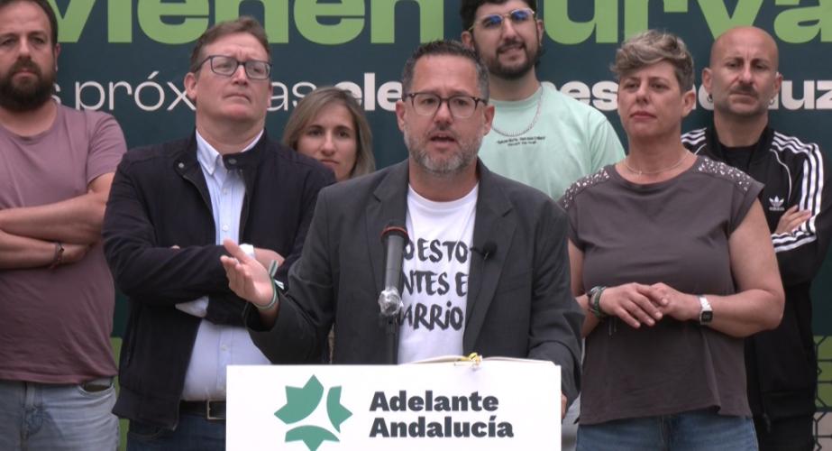 Adelante Andalucía se presenta como la izquierda alegre frente a la derecha.