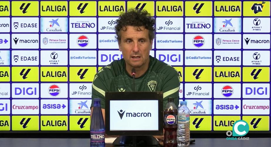 Imanol Idiakez ha comparecido este jueves ante los medios de comunicación.