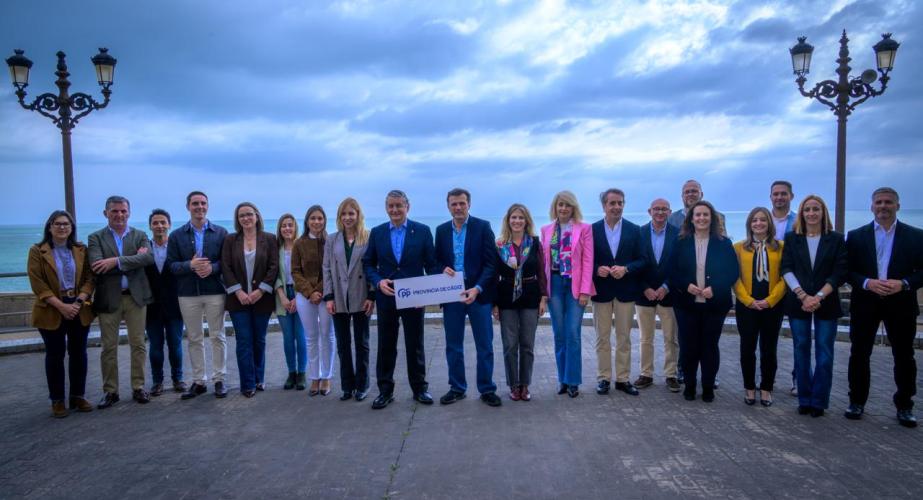 Integrantes de la lista del PP por la provincia para los comicios andaluces