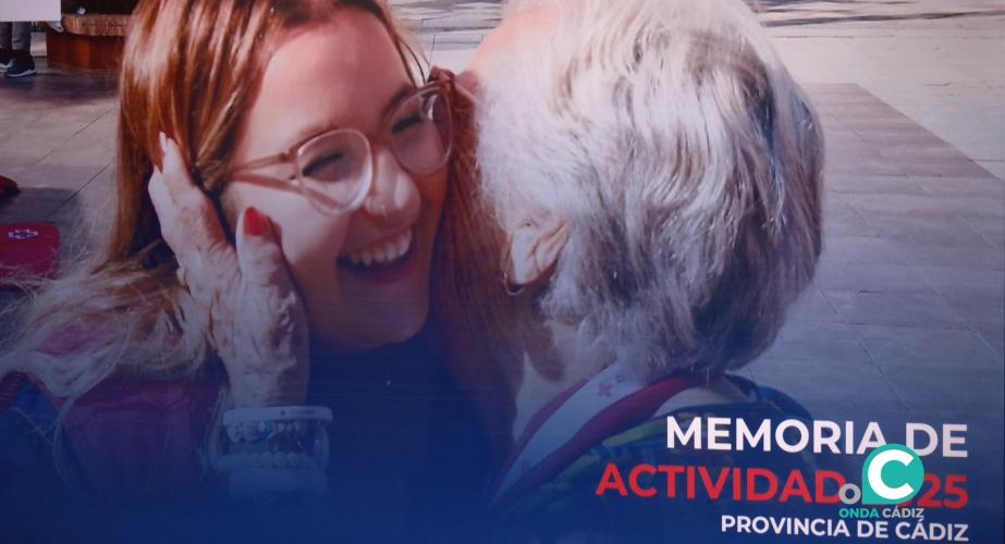 Imagen de la Memoria de Actividad 2025, que ha sido presentada este lunes por Cruz Roja en Cádiz. 