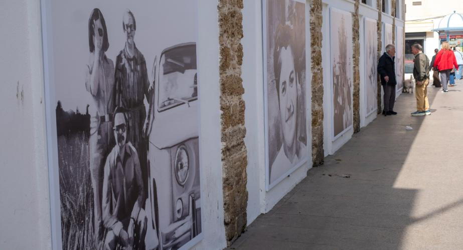 Aspecto de la muestra en el espacio expositivo de la capital gaditana