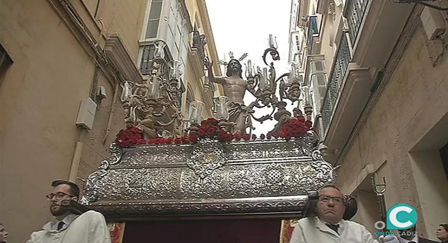 Imagen del paso de misterio de Jesús Resucitado 