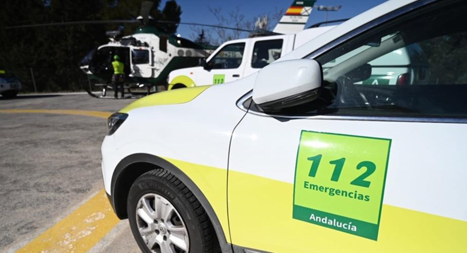 Vehículo del 112 en una imagen de archivo