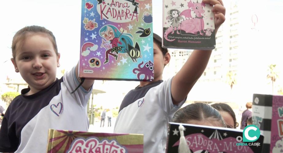 Los pequeños disfrutaron de la actividad este jueves