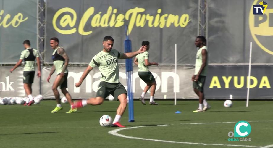 El plantel cadista continua sus sesiones ante la cita asturiana