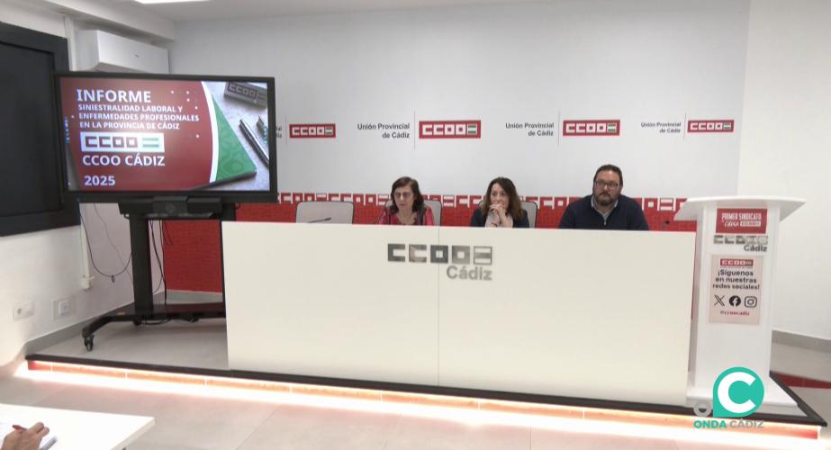 Un momento de la presentación de la estadística este lunes en rueda de prensa