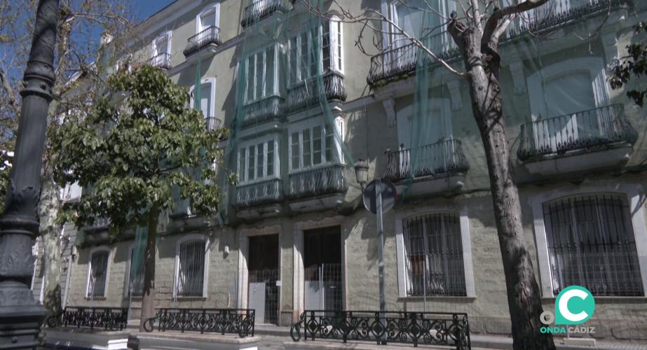 Inmueble donde está proyectado el nuevo equipamiento en la plaza Mina