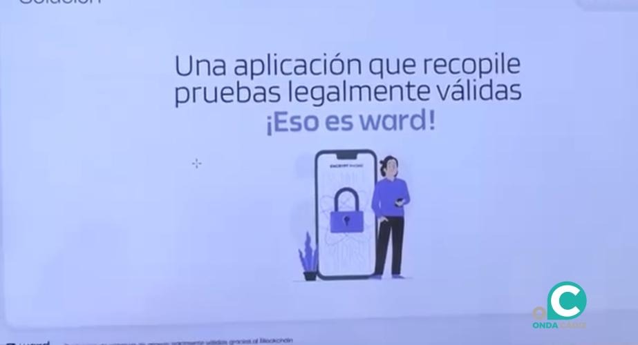 Imagen de la aplicación 'Ward'.