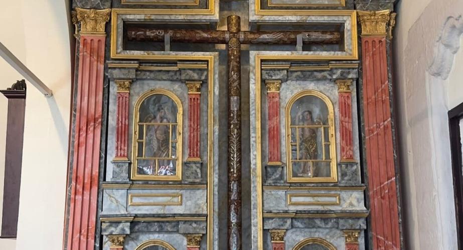 La hermandad recuperó hace apenas tres años esta pieza que data del siglo XVII