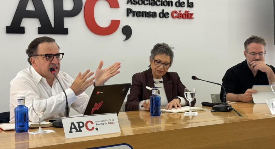 La sede de la Asociación de la Prensa de Cádiz ha acogido este debate el viernes