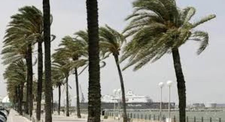 El viento de levante seguirá presente en la provincia de Cádiz.