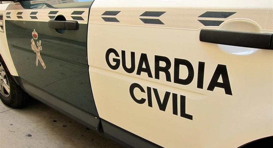 Vehículo de la Guardia Civil. 