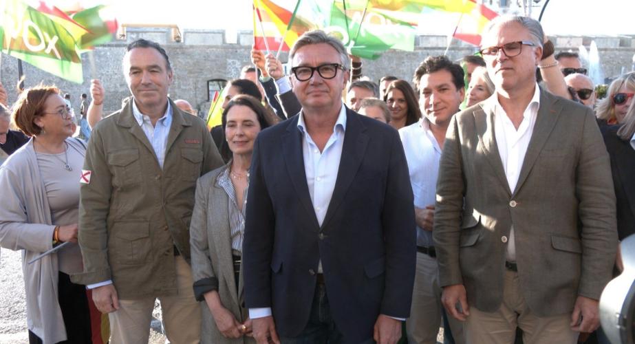 Acto inicio de campaña de Vox en Cádiz