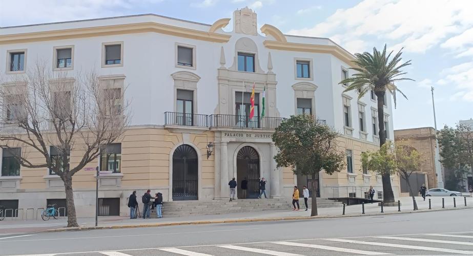 Vista de la Audiencia Provincial de Cádiz.