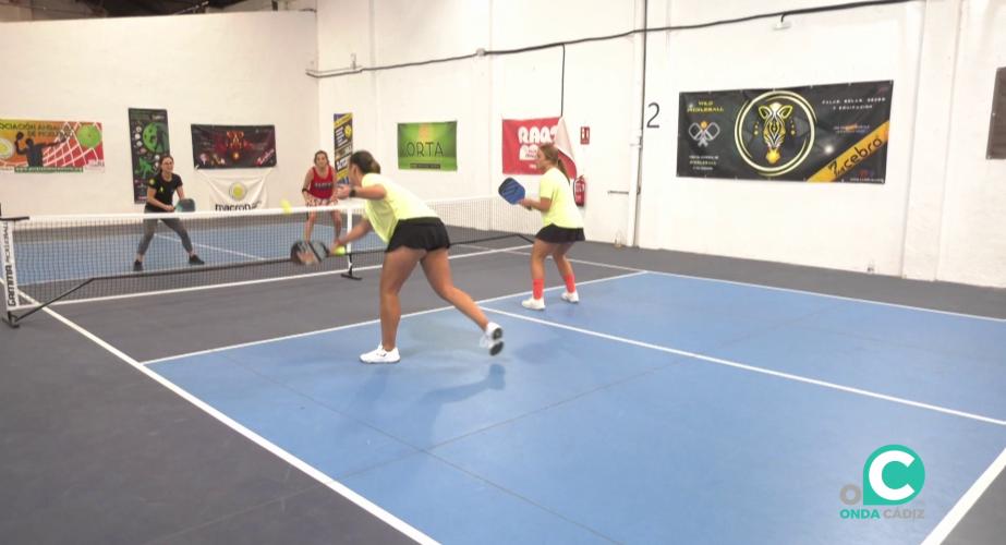 Imagen de uno de los encuentros que se disputan de la cita deportiva