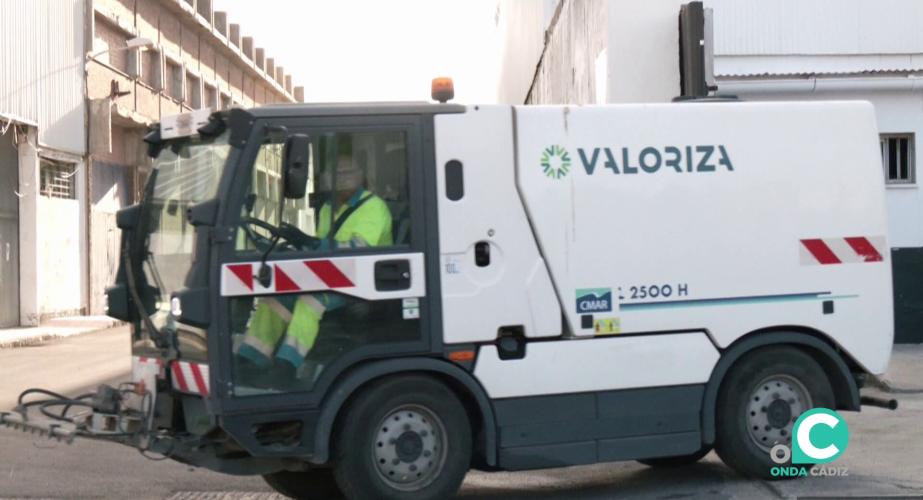Transporte de Valoriza en una imagen de archivo