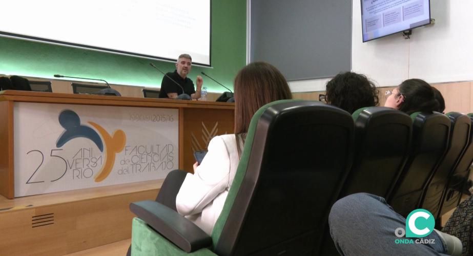 El acto se celebró en la Facultad de Ciencias del Trabajo 