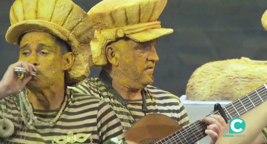 El Lacio con la chirigota "Aqui huele a verdín" del COAC 2022