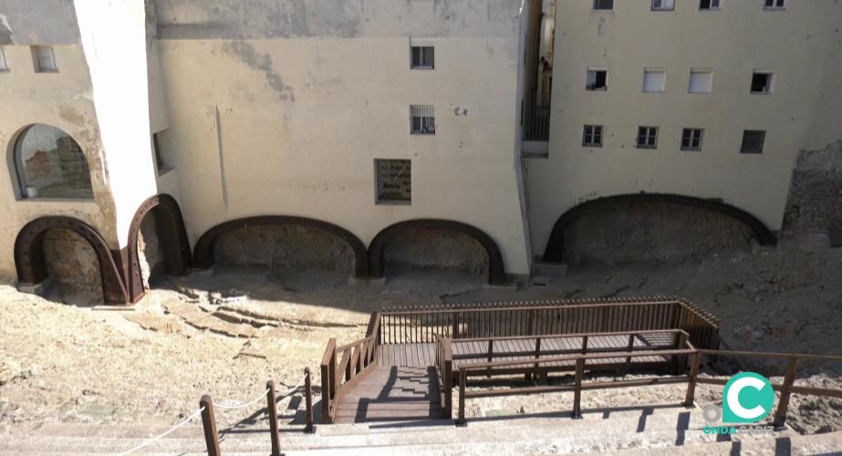 Imagen de la construcción de la antiguedad enclavada en el casco histórico