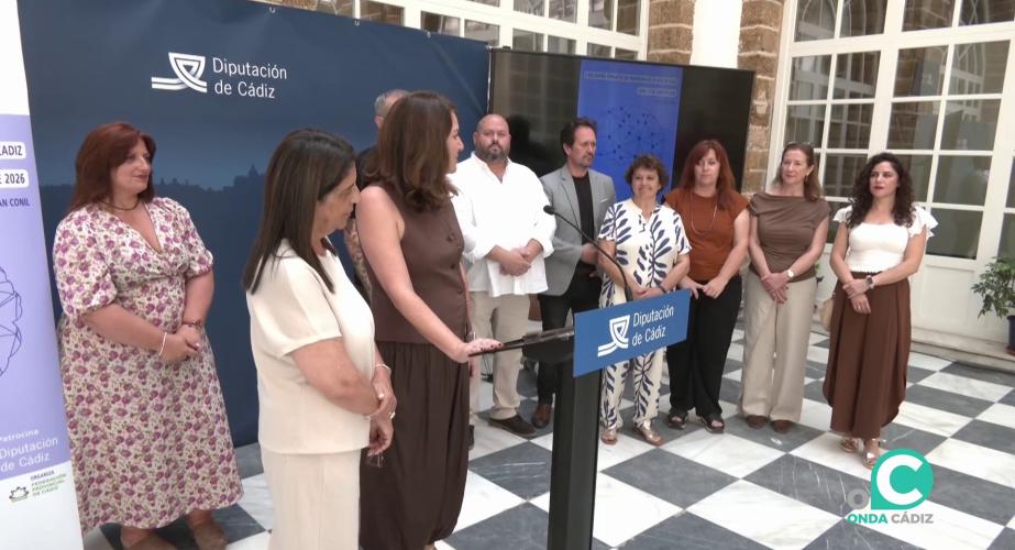 Un momento del acto celebrado este jueves en el Palacio Provincial 
