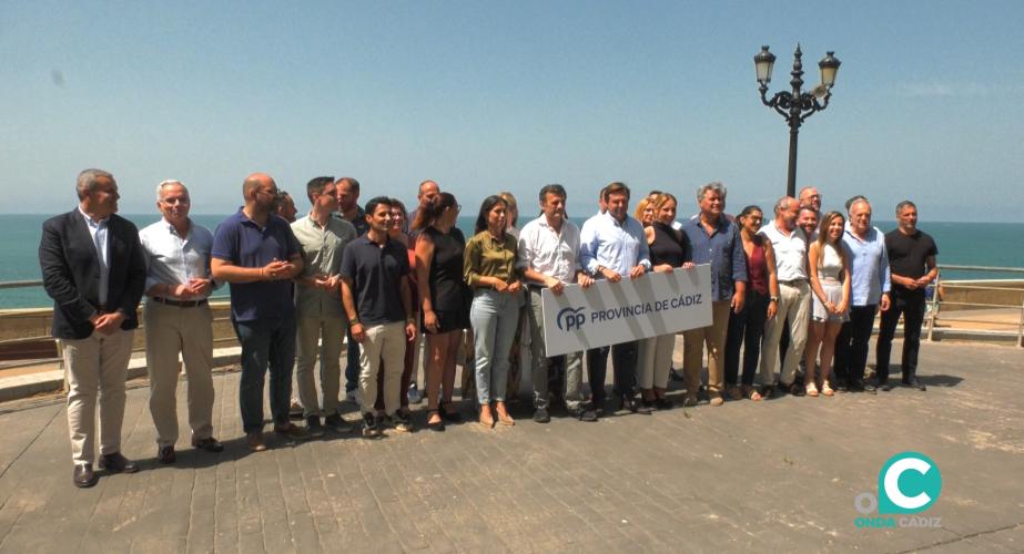 Imagen de los alcaldes de PP en la provincia de Cádiz