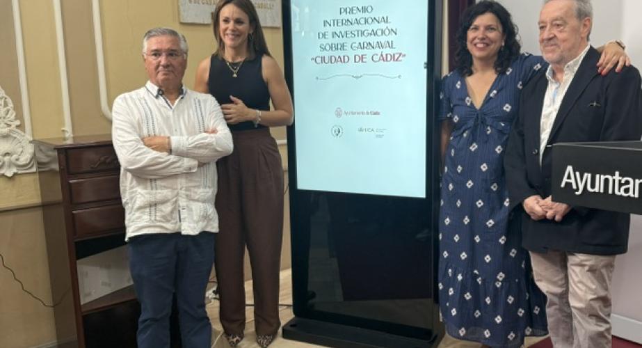 Presentación I Premio Internacional de Investigación sobre Carnaval ‘Ciudad de Cádiz’