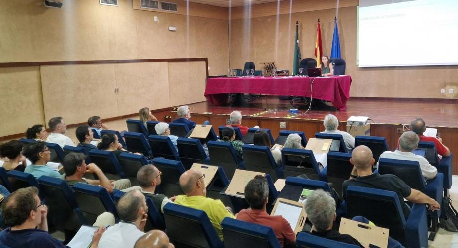 Una de los momentos de la cita que se desarrolló en el Centro de Prevención de Riesgos Laborales de Cádiz