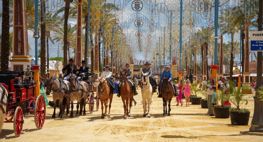 Ambiente en la Feria del Caballo de Jerez de la Frontera el pasado mes de mayo