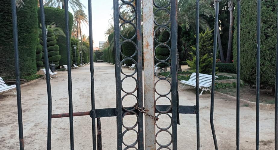 Parque Genovés cerrado durante esta semana como medida de precaución
