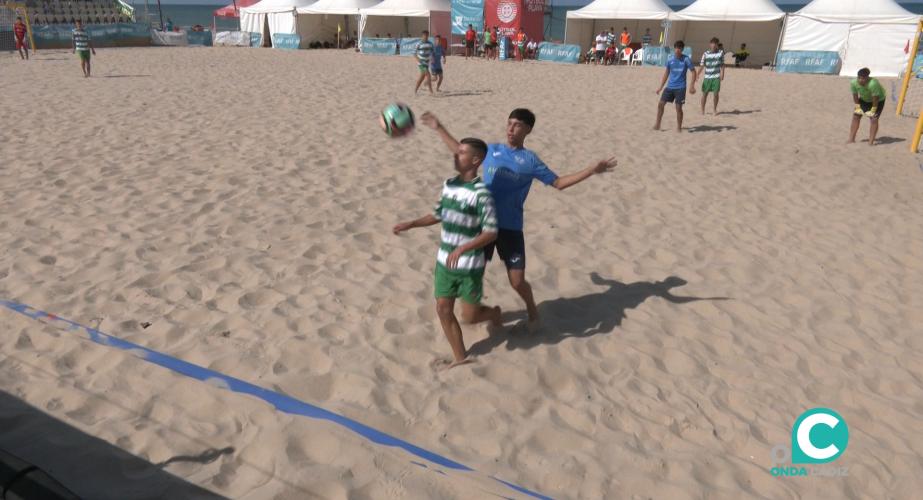 Uno de los partidos disputados en la jornada del sábado.