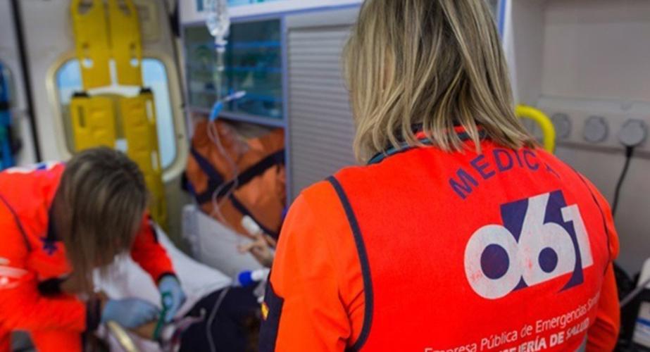  Efectivos del Centro de Emergencias Sanitarias 061 en una imagen de archivo