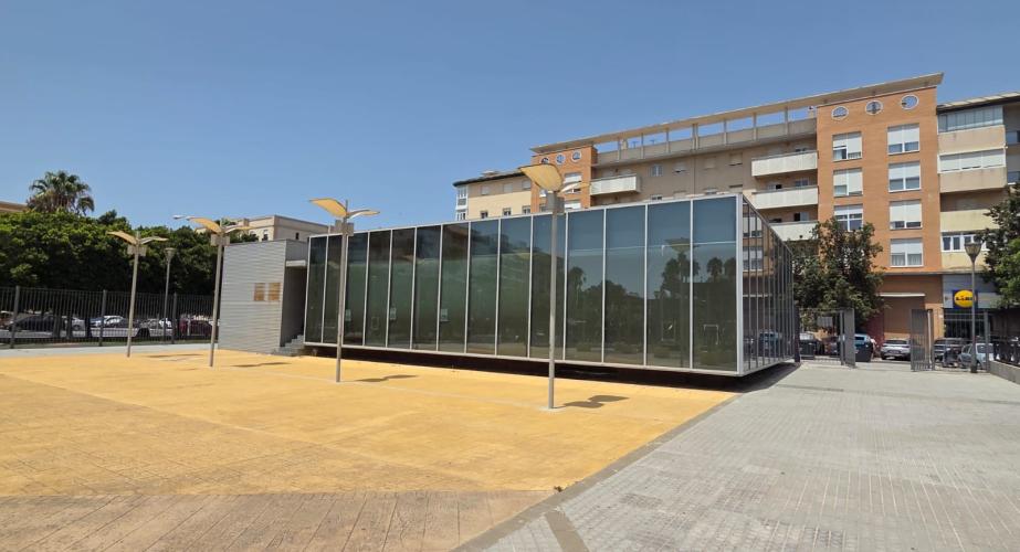 Una imagen del estado actual del quiosco-bar en los antiguos Jardines de Varela.