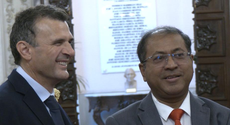 El embajador de Bangladesh visita el Ayuntamiento de Cádiz 