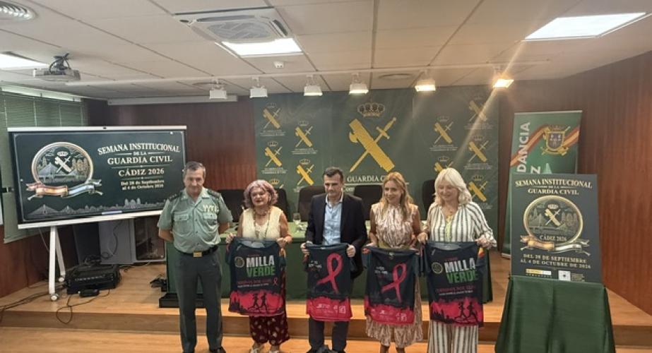 Acto presentación actividades Guardia Civil