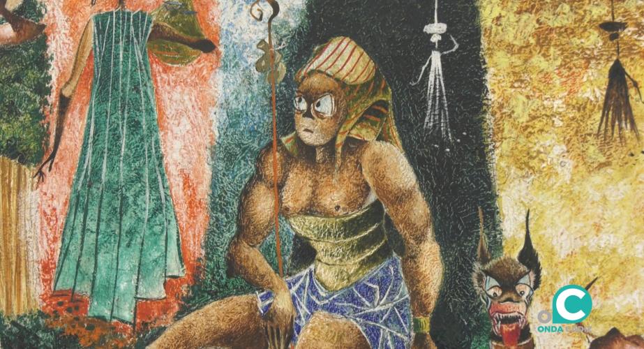 Una de las obras de Lorenzo Cherbuy 