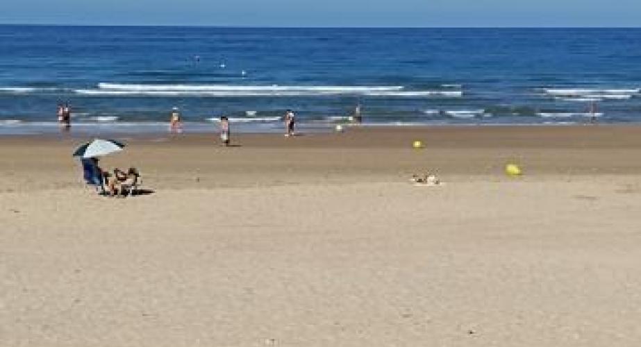 Playa de Cádiz en septiembre