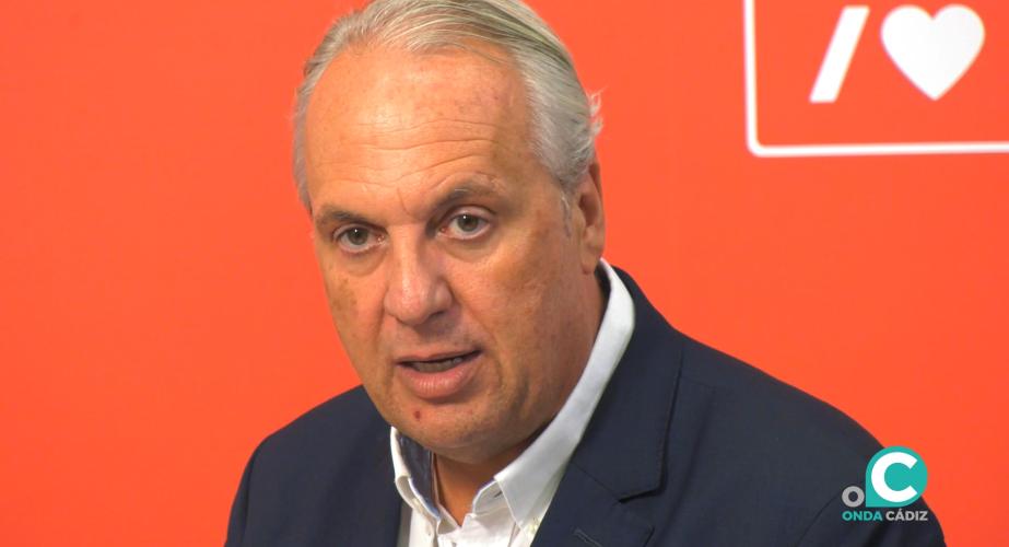 Juan Carlos Ruiz Boix durante la rueda de prensa.