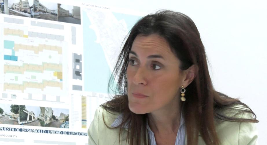 La concejala de Vivienda y Desarrollo Sostenible, Ana Sanjuan.