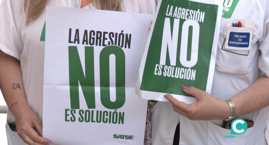 La protesta ha sido respaldada por los profesionales del centro de Salud de La Laguna 