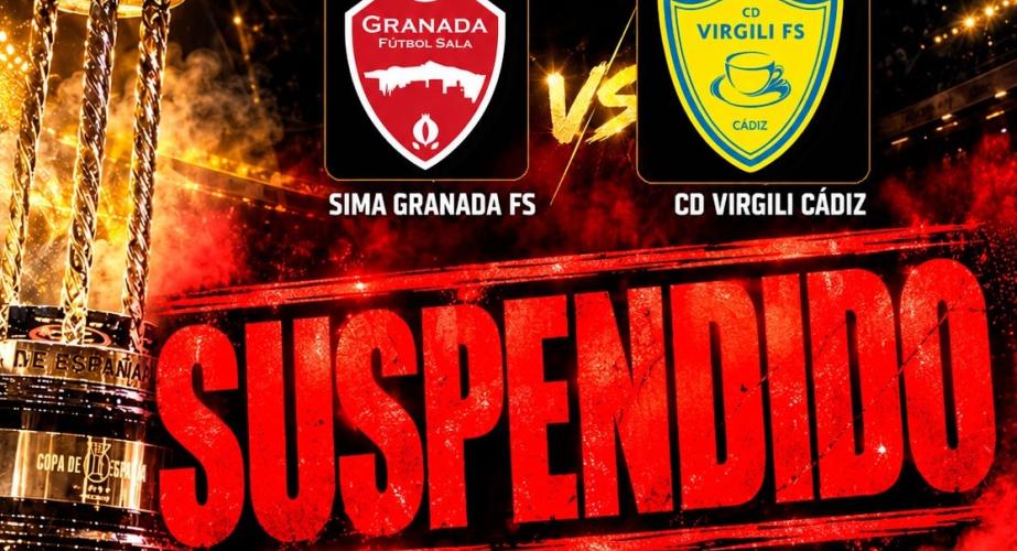 La Federación suspende también el partido de Copa de España del CD Virgili.