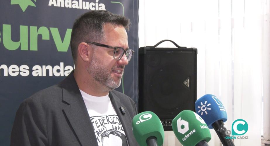 José Ignacio García, portavoz Adelante Andalucía